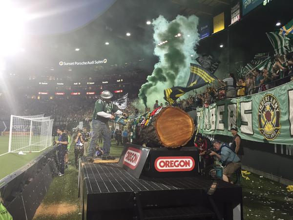 Portland Timbers 2-0 New England Revolution from Providence Park