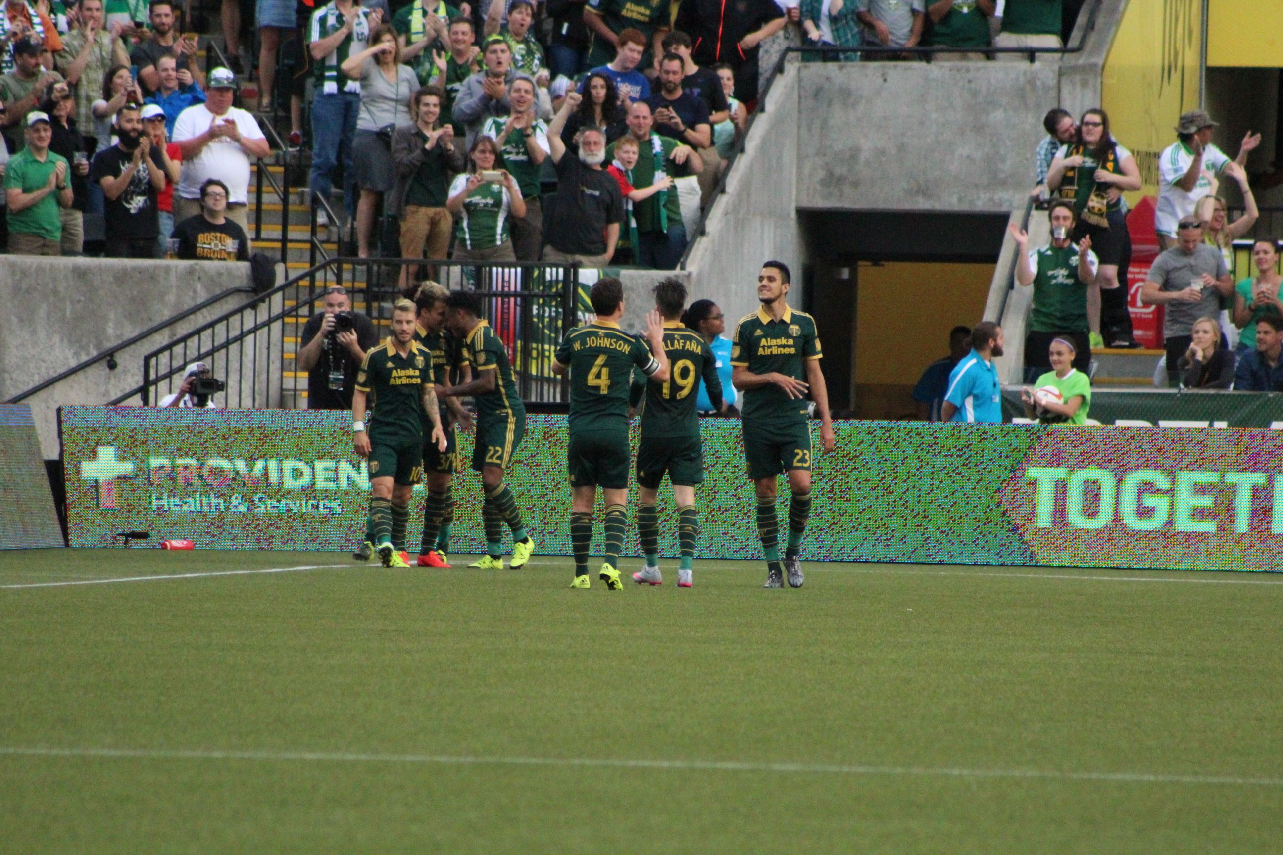 Portland Timbers 2-0 Houston Dynamo from Providence Park